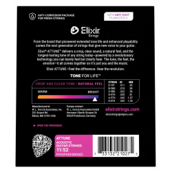 Elixir Attune Acoustic Phosphor Bronze 21027 Medium 11-52